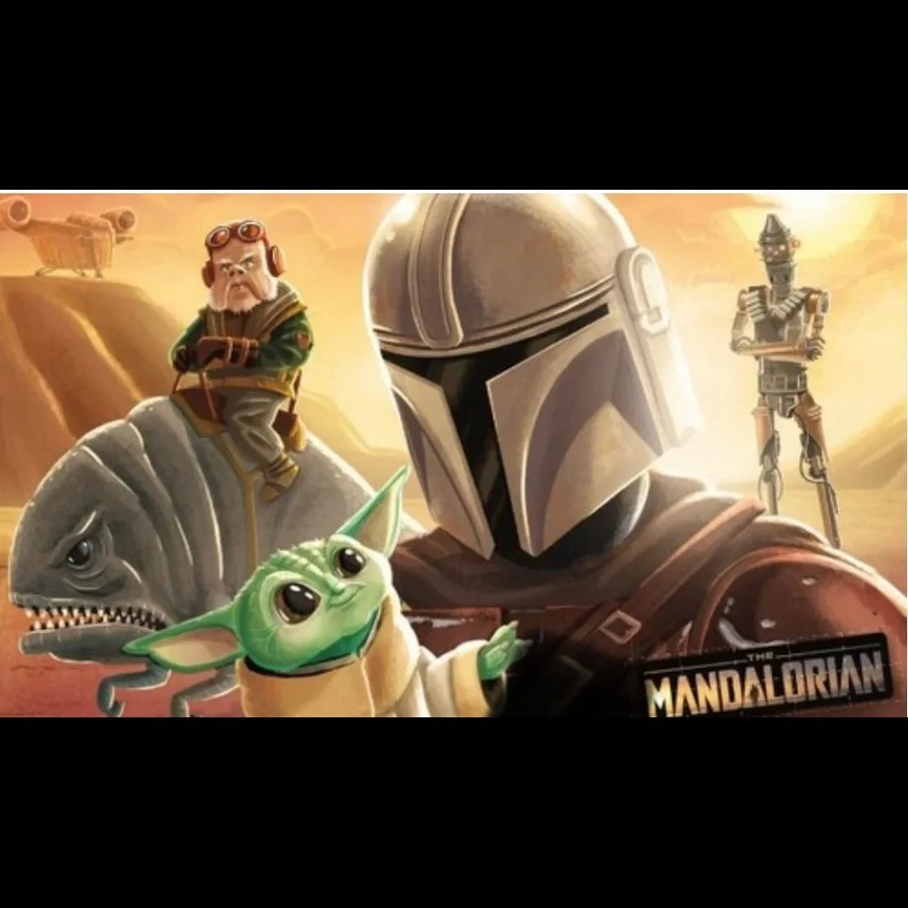 Disney Star Wars Mandalorian 100 Piece Puzzle